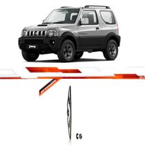 Palheta Traseira Cuore 1993 Ate 1999 Atos 1997 Ate 2001 Jimny 1998 Em Diante Encaixe Gancho Adaptador A21 16 Polegadas 406 mm