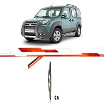 Palheta Traseira Doblo Palio Stilo Gol Parati Spacecross Spacefox Pajero Tr4 Jac J3 Braco Mtc01 Encaixe Mtc01 14 POL 355 mm Palheta Traseira Doblo Palio Stilo Gol Parati Spacecross Spacefox Pajero Tr4 Jac J3 Braco Mtc01 Encaixe Mtc01 14 POL 355 mm