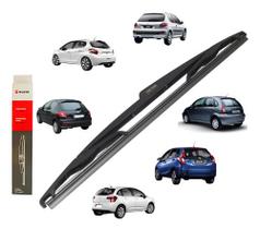 Palheta Traseira Parabrisa 14'' Peugeot C3 Honda Fit Tiida W