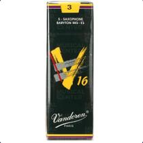 Palheta v16 n.3 p/ sax baritono sr743 vandoren 12157