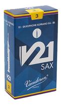 Palheta V21 para Sax Soprano com 10 Vandoren