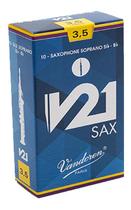 Palheta V21 para Sax Soprano com 10 Vandoren