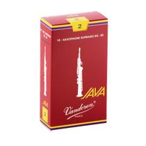 Palheta Vandoren Java Red Cut Nº 2 Para Sax Soprano Palheta Vandoren Java Red Cut Nº 2 Para Sax Soprano