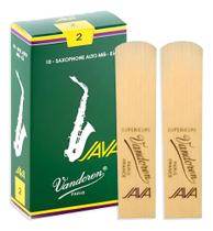 Palheta Vandoren N 1 Java Sax Alto Kit Com 2 Unidades