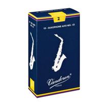 Palheta vandoren tradicional sax alto (unidade)