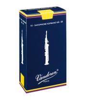 Palheta Vandoren Tradicional Sax Soprano 3,0 (caixa c/ 10)