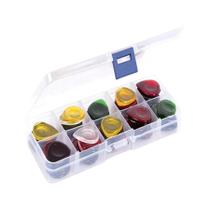 Palhetas Coloridas E Duráveis Em Formato De Gota De Água Para Guitarra, Baixo E Ukulele, 3cm,