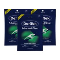 Palhetas de fio dental DenTek Triple Clean Advanced Clean 150x3 Palhetas de fio dental DenTek Triple Clean Advanced Clean 150x3