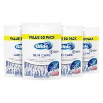Palhetas de fio dental Oral-B Glide Gum Care 60 unidades (x4)