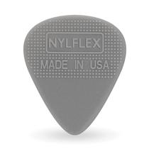 Palhetas de guitarra D'Addario Accessories Nylflex, pacote com 100 unidades médias