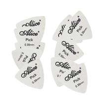Palhetas De Guitarra De Metal Fino De 0,3mm, 10 Peças, Duráveis, Alice, Profissionais Para Baixo E Palhetas De Guitarra De Metal Fino De 0,3mm, 10 Peças, Duráveis, Alice, Profissionais Para Baixo E