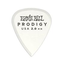 Palhetas de guitarra Ernie Ball Prodigy Standard White 2,0 mm, pacote com 6 Palhetas de guitarra Ernie Ball Prodigy Standard White 2,0 mm, pacote com 6