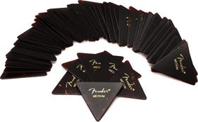 Palhetas de guitarra Fender 355 Sharp Triangle Shell, pacote com 72 unidades médias Palhetas de guitarra Fender 355 Sharp Triangle Shell, pacote com 72 unidades médias