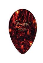 Palhetas de guitarra Fender Classic Celluloid 347 Shape Thin, pacote com 12