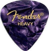 Palhetas de guitarra Fender Premium Celluloid 351 Shape Purple Moto