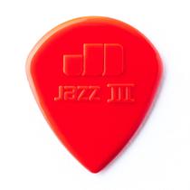Palhetas de guitarra Jim Dunlop Dunlop Jazz III 1,38 mm, pacote com 24 Palhetas de guitarra Jim Dunlop Dunlop Jazz III 1,38 mm, pacote com 24