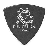 Palhetas de guitarra JIM DUNLOP Gator Grip Small Triangle de 1,0 mm, pacote com 6 Palhetas de guitarra JIM DUNLOP Gator Grip Small Triangle de 1,0 mm, pacote com 6