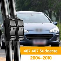 Palhetas De Limpador De Para-brisa Dianteiro Peugeot 407 407 SW 2004-2010 LHD Escovas De Chuva Para Palhetas De Limpador De Para-brisa Dianteiro Peugeot 407 407 SW 2004-2010 LHD Escovas De Chuva Para