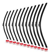 Palhetas de Limpador de Para-brisa em Silicone com Gancho Universal