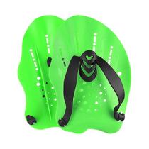 Palhetas De Natação Unissex Com Alça De Silicone Ajustável Para Treinamento De Mãos, Flippers Para