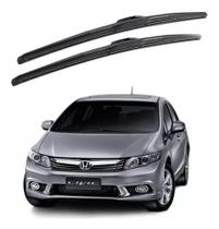 Palhetas dianteiras especifica new civic 2012 a 2016