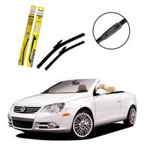 Palhetas Dianteiras Slim Plus p/ Volkswagen Eos 08-11, Kit 2