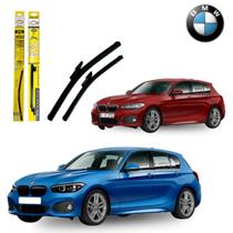 Palhetas Dianteiras Slim Plus Para BMW 125i - Dyna Preto