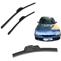 Palhetas Limpador de Parabrisa SILICONE CORSA 2002 2003 2004 2005 2006 2007 2008 Palhetas Dianteiras Palhetas Limpador de Parabrisa SILICONE CORSA 2002 2003 2004 2005 2006 2007 2008 Palhetas Dianteiras
