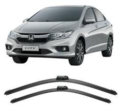 Palhetas Limpador Parabrisa Dianteiro Vclear Honda city 2019 em diante - cod. 2414B