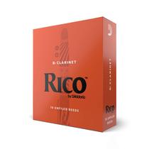 Palhetas para clarinete D'Addario Woodwinds Rico RCA1040 Bb 4.0, pacote com 10