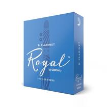 Palhetas para clarinete D'Addario Woodwinds Royal Bb 1.5 Strengght, pacote com 10