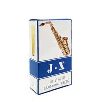 Palhetas para sax alto Jx 2 e meio caixa com 10 unidades Palhetas para sax alto Jx 2 e meio caixa com 10 unidades