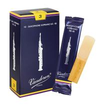 Palhetas para saxofone soprano Vandoren SR203 Traditional 3 (x10)
