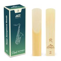 Palhetas para saxofone tenor EASTROCK Jazz 2.0/2.5/3.0 Strength, pacote com 5