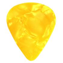 Palhetas Para Violão Guitarra Baixo - Amarelo