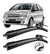 Palhetas Silicone Limpador De Parabrisa Chevrolet Meriva