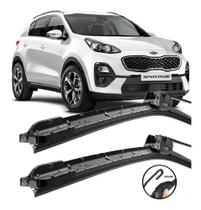 Palhetas Silicone Limpador Parabrisa Kia Sportage 17 Até 21