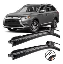 Palhetas Silicone Limpador Parabrisa Outlander 2014 Até 202