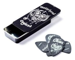 Palhetas Tortex 0,88mm Dunlop Motorhead Lata C/6 Mhpt01 Cor Preto