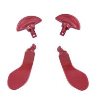 Palhetas Traseiras Peixiong para Controle PS5 DualSense Edge Vermelho