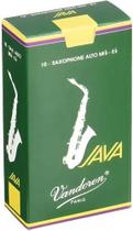 Palhetas Vandoren Java Sax Alto (caixa Com 10) - Nº 3 Palhetas Vandoren Java Sax Alto (caixa Com 10) - Nº 3