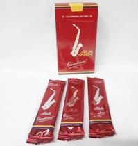 Palhetas Vandoren Para Sax Alto 2 Java Red 2 - 3 Unidades Palhetas Vandoren Para Sax Alto 2 Java Red 2 - 3 Unidades