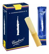 Palhetas Vandoren Tradicional Clarinete (Com 10) - N 2,5 Palhetas Vandoren Tradicional Clarinete (Com 10) - N 2,5