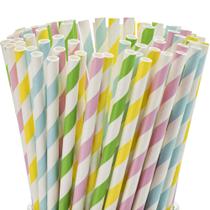 Palhinhas de papel DuraHome Biodegradáveis, pacote com 200 cm de comprimento Palhinhas de papel DuraHome Biodegradáveis, pacote com 200 cm de comprimento