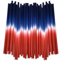 Palhinhas de plástico Gift Boutique Patriotic 50 unidades 23 cm