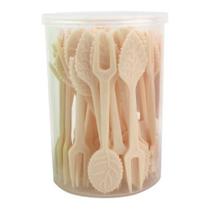 Paliteiro com 40 Palitos de Plástico Decoração Enfeite Mesa - Clink Paliteiro com 40 Palitos de Plástico Decoração Enfeite Mesa - Clink