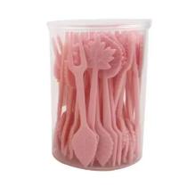 Paliteiro com 40 Palitos de Plástico Decoração Enfeite Mesa - Clink Paliteiro com 40 Palitos de Plástico Decoração Enfeite Mesa - Clink