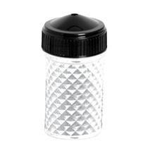 Paliteiro de Mesa Preto Diamante Acrílico Petiscos - Niquelart