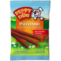 Palitinho Peppy Dog Sabor Carne com Cenoura para Cães Adultos (50g) - Peppy Pet