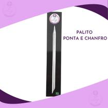 Palito cuticula ponta e chanfro manicure inox premiium liz Palito cuticula ponta e chanfro manicure inox premiium liz